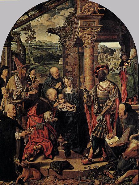 Joos van cleve The Adoration of the Magi